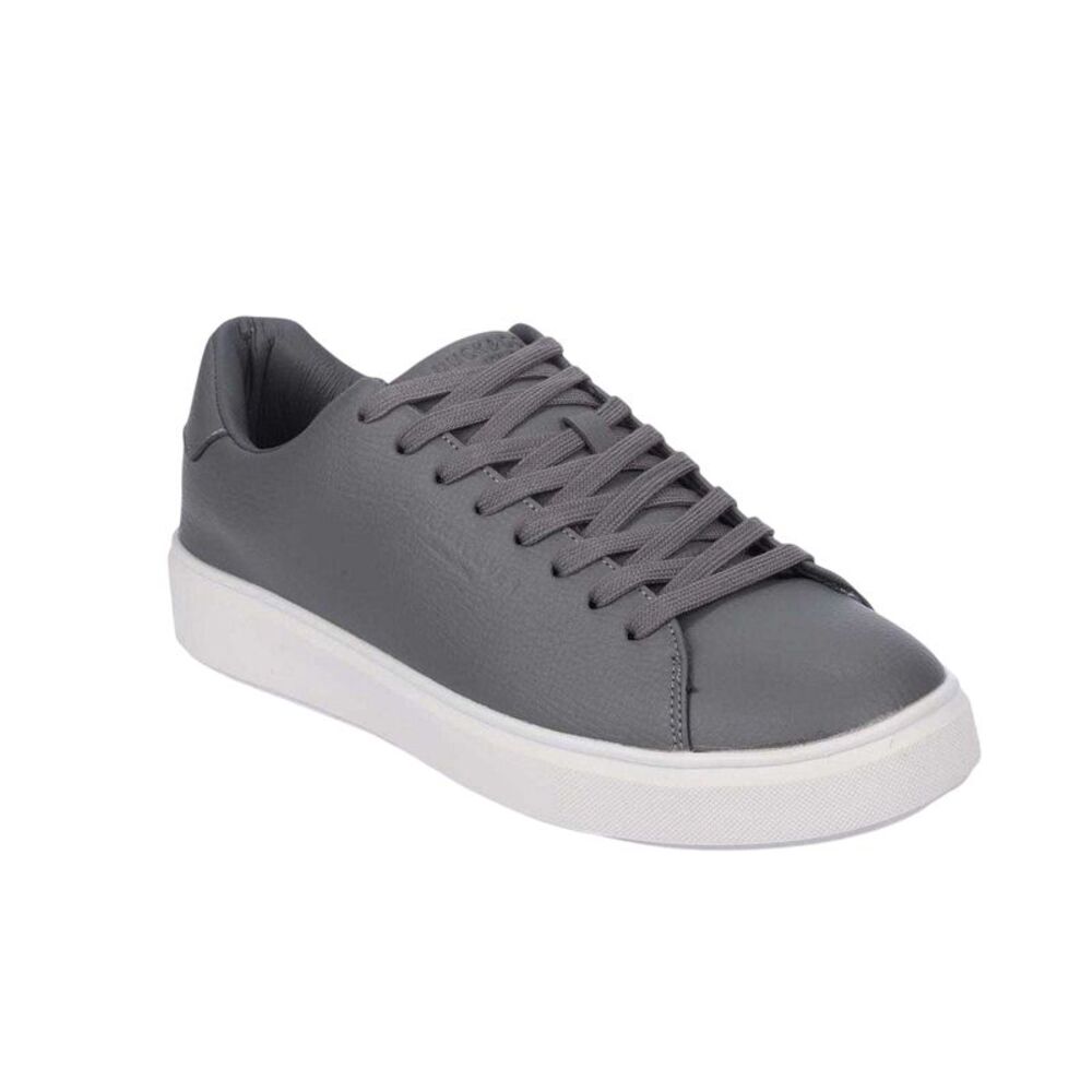 Duck and Cover Unisex Adult Kremes PU Platform Sneakers / Taupe